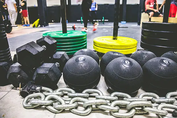 Photo of Crossfire club, people exercising at the gym