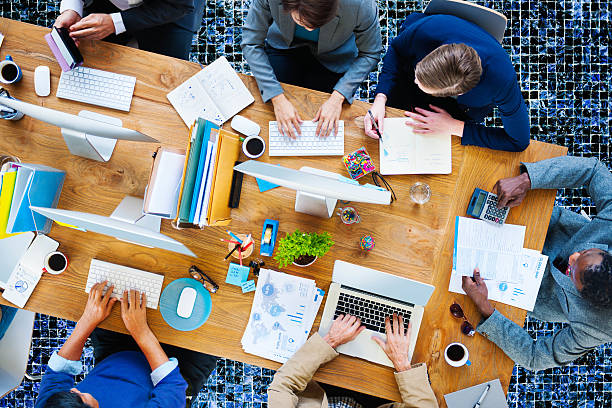 istock Business People Working Office Corporate Team Concept 482662210