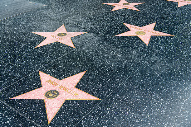 walk of fame голливудских звезд, бритни спирс - britney spears стоковые фото и изображения