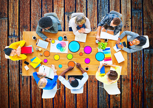 istock Meeting Corporate Connection Designer Creativity Concept 482671150