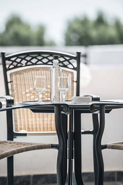 istock table chair on the veranda 482671689