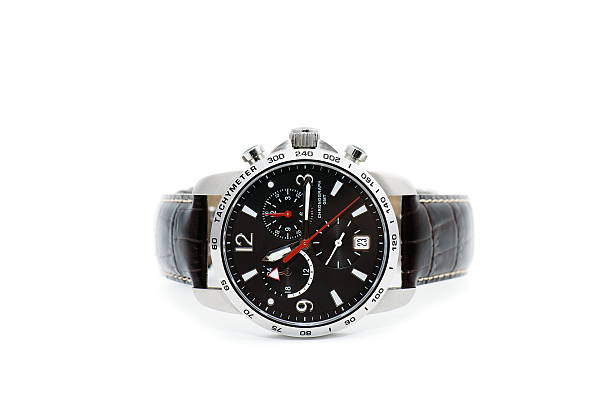 istock Men's chronograph wristwatch 482672871