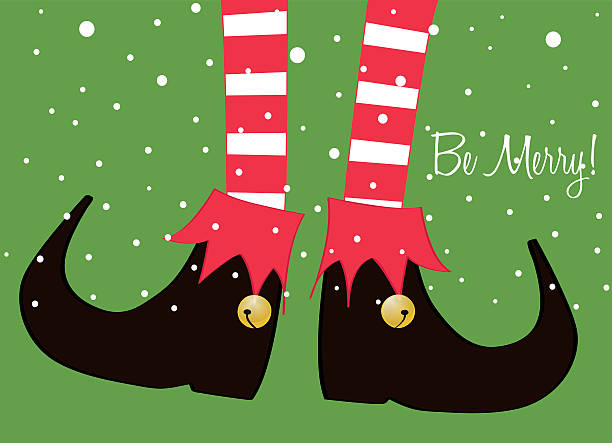 1,734 Elf Shoes Illustrations & Clip Art - iStock | Christmas elf shoes