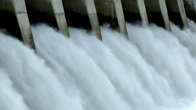 Hydroelectric Dam spillway