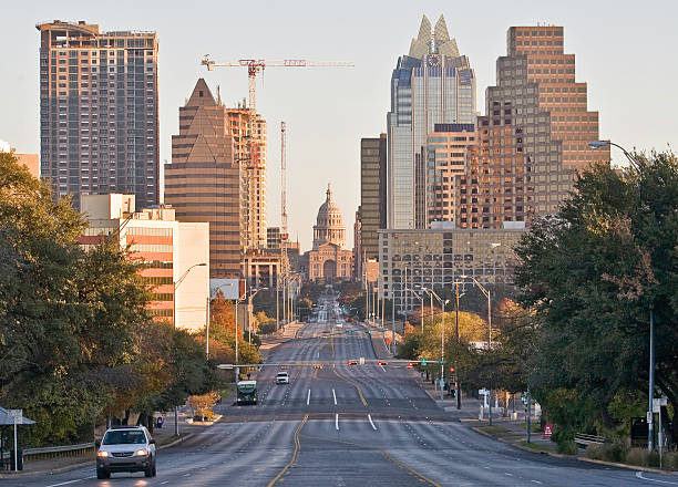 Downtown Austin, TX stock photo