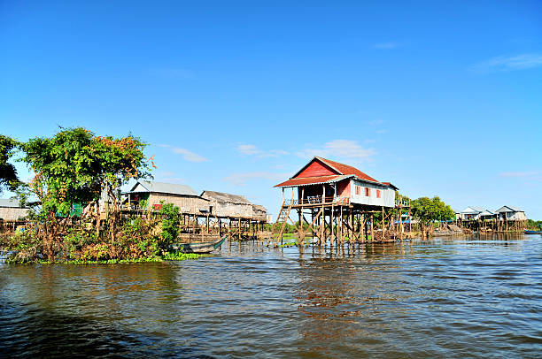 see tonle sap see, kambodscha - marcel siem stock-fotos und bilder