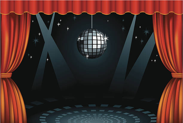 этап mirrorball - party background video stock illustrations