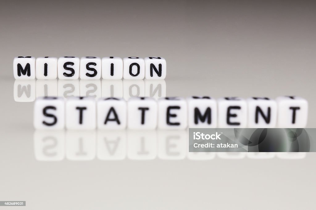 Mission Statement Mission Statement Concept Determination Stock Photo