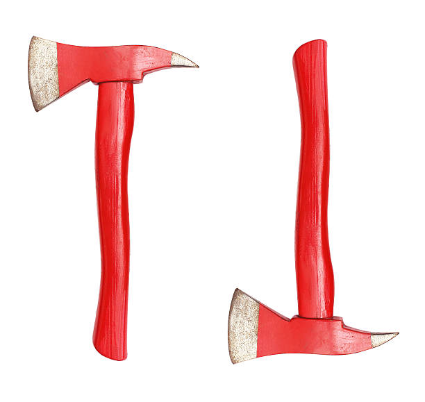 fogo ax - wood axe imagens e fotografias de stock