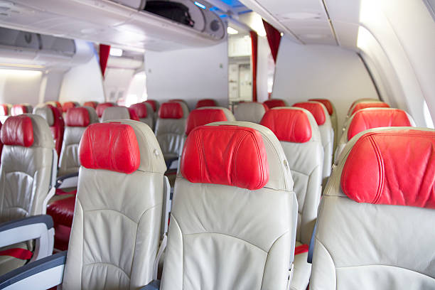 istock interior of the passenger airplane 482689726