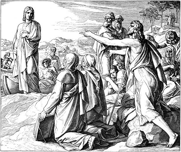 istock John Calls Jesus the Lamb of God 482690081