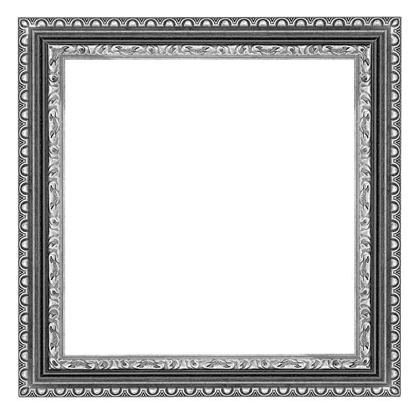 istock antique gold frame on the white background 482690279