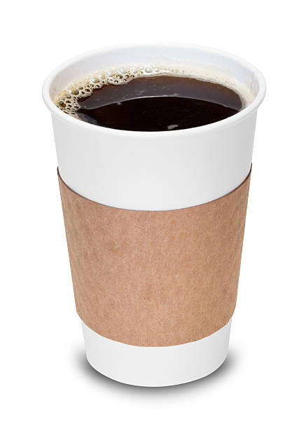 Cup of coffee Cup of coffee with clipping path black coffee stock pictures, royalty-free photos & images
