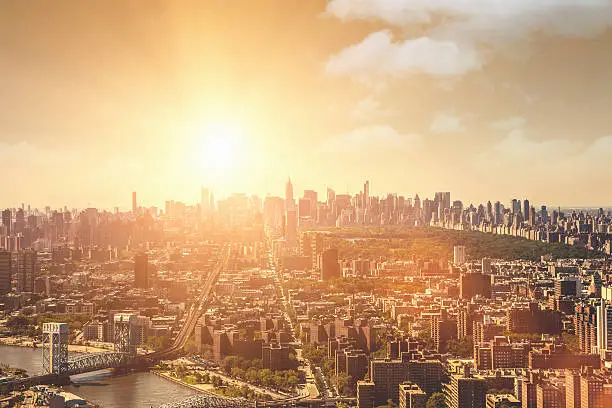 Photo of Manhattan aerial view from Harlem