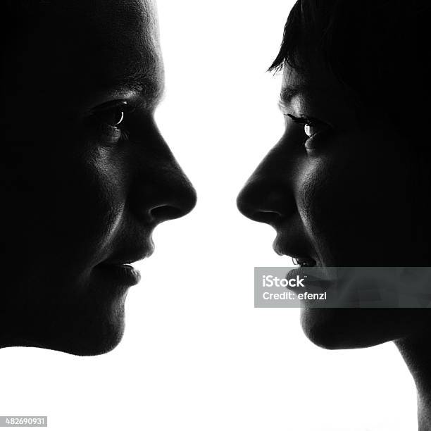 Confrontation Stock Photo - Download Image Now - Face To Face, Human Face, Women