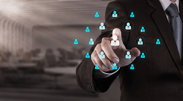istock businessman working with new modern computer show social network 482691637