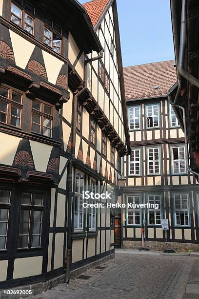 Quedlinburg Stockfoto und mehr Bilder von Alt - Alt, Altstadt, Architektur