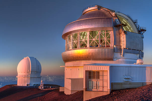 Gemini Hawaii, Big Island, Mauna Kea telescopes observatory photos stock pictures, royalty-free photos & images