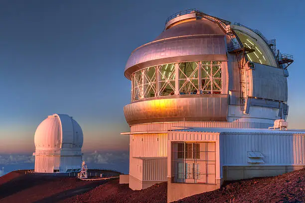 Hawaii, Big Island, Mauna Kea telescopes