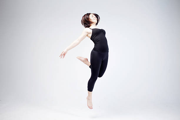 istock athletic girl posing in Studio, place for your text on 482694164