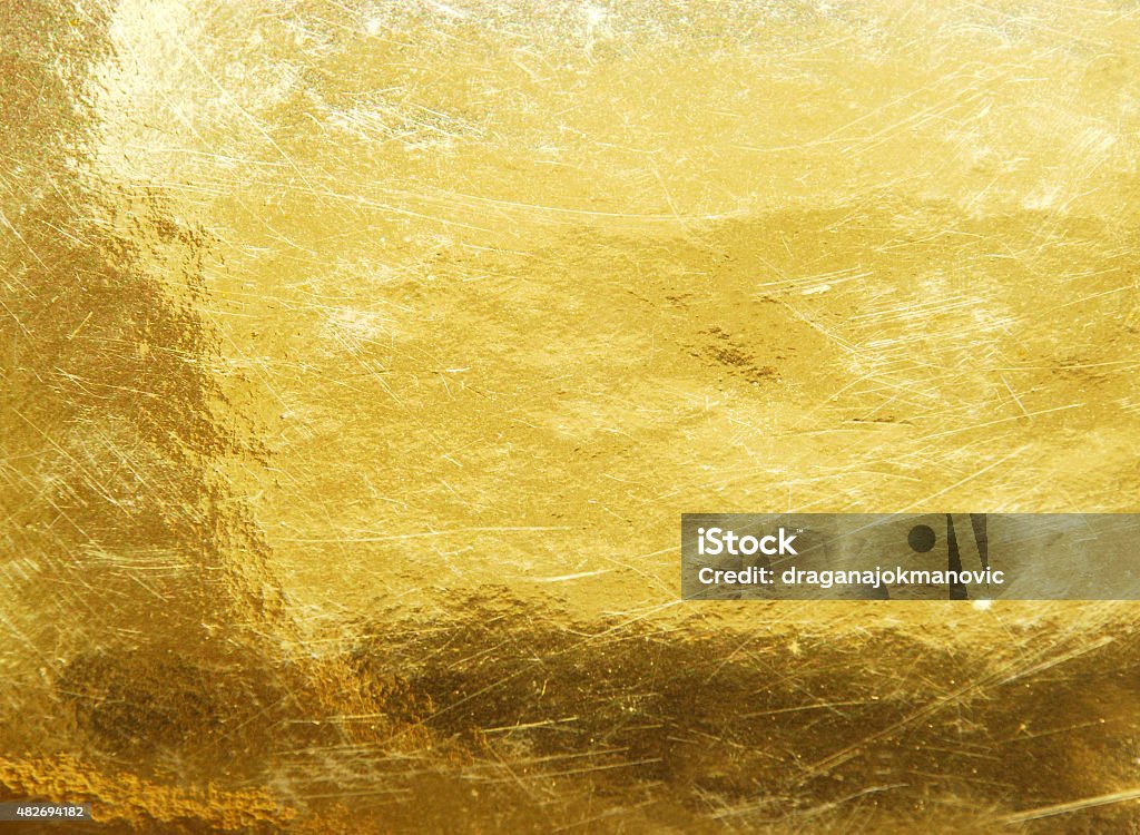 gold background a detail of gold texture Backgrounds Stock Photo