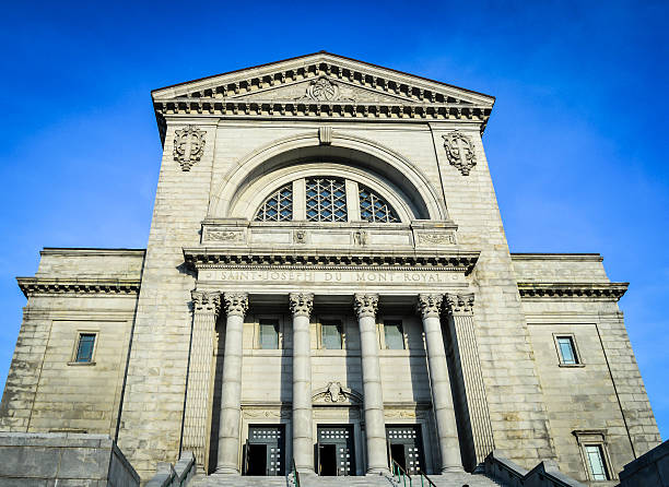 istock St Joseph Oratory stairs - Front View - Montreal 482694408