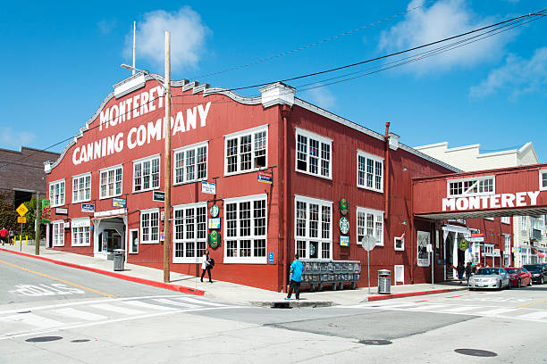 cannery row in monterey - monterey california monterey county cannery row stock-fotos und bilder