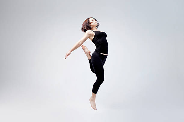 istock athletic girl posing in Studio, place for your text on 482698594