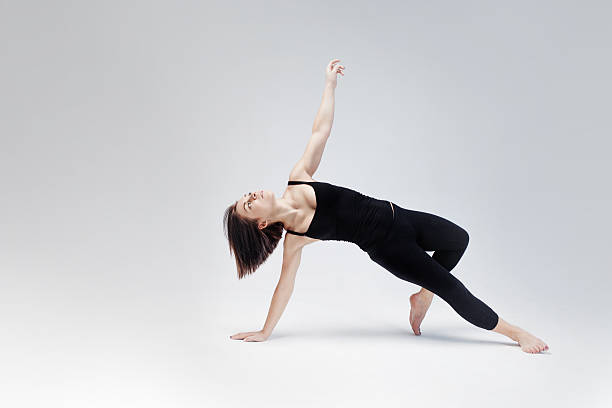 istock athletic girl posing in Studio, place for your text on 482701130