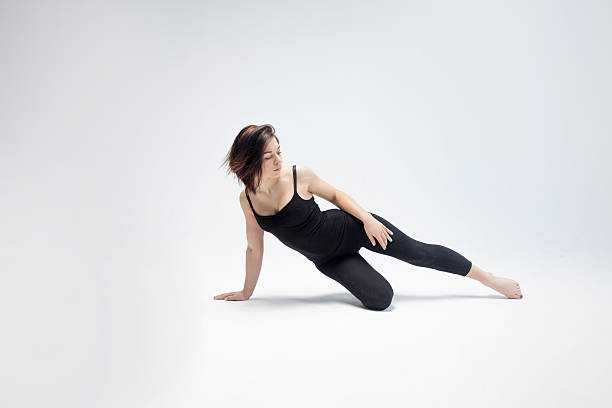 istock athletic girl posing in Studio, place for your text on 482706288
