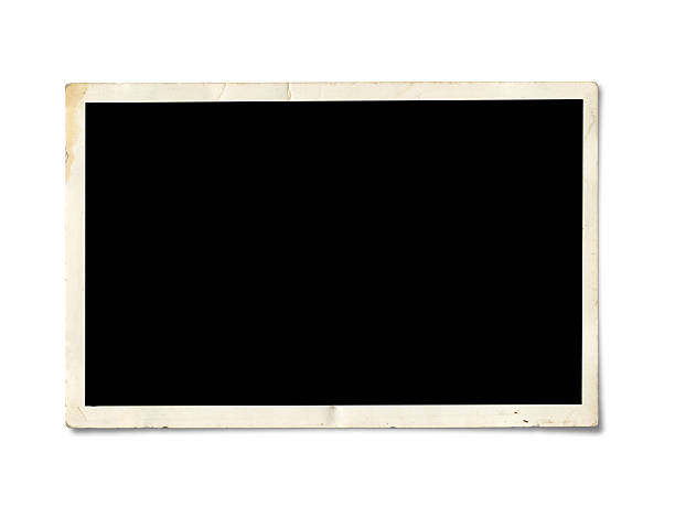 Blank photo paper Blank photo. old fashioned stock pictures, royalty-free photos & images
