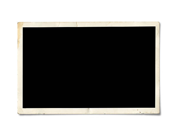 Blank photo paper Blank photo. photography vintage pics stock pictures, royalty-free photos & images