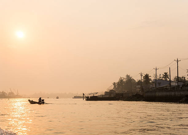 istock Sunrise on Tien Giang river 482709449