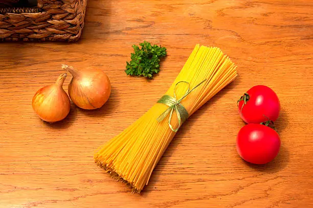 Spaghetti-Ingredients 