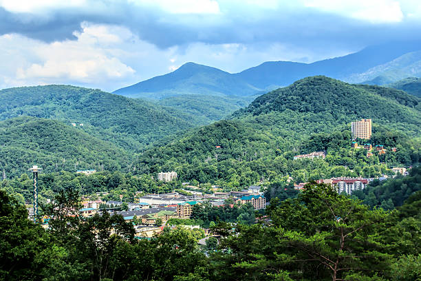 istock Gatlinburg Aerial View 482710885