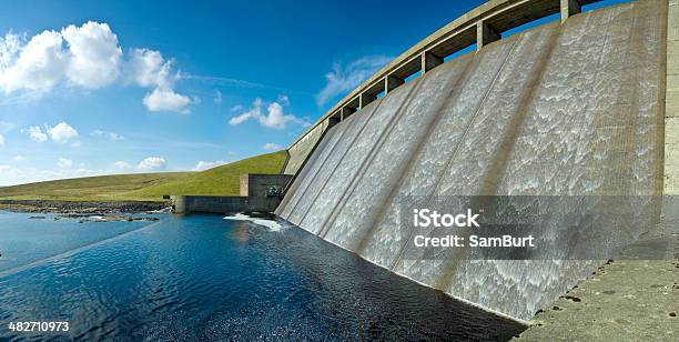 Diga Serbatoio - Fotografie stock e altre immagini di Acqua - Acqua, Acqua potabile, Acqua stagnante