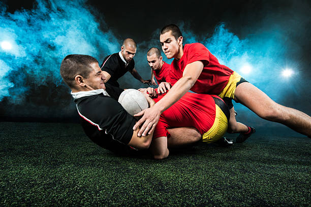 istock Rugby players in action. 482713311