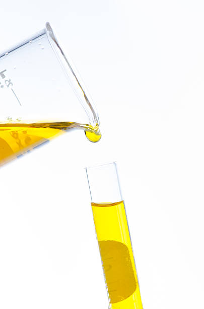 istock Test tubes and pipette drop, Laboratory Glassware for research 482714958