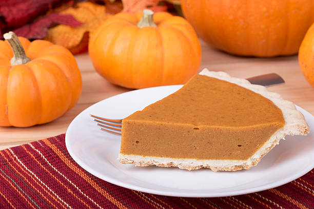 istock Slice of Pumpkin Pie 482718428
