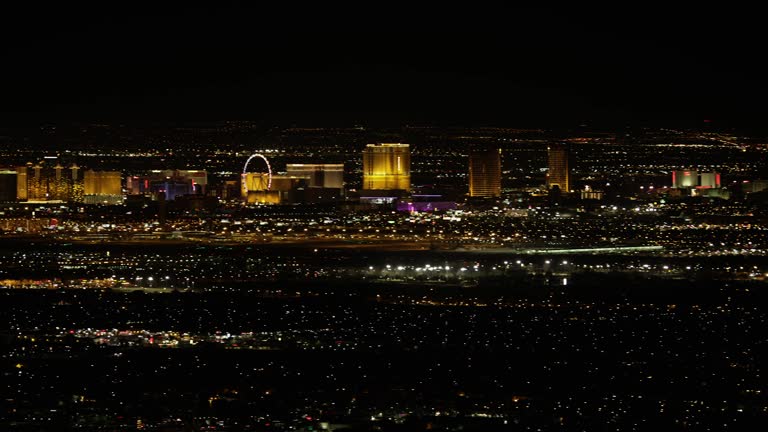 Las Vegas Strip View at Night