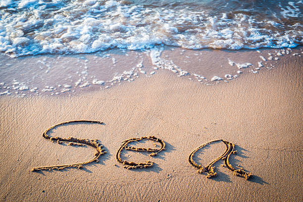 istock Writing Sea on the Beach in Thailand 482725511