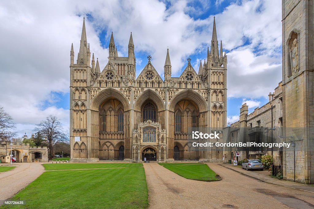 Peterborough Cathedral Peterborough Cathedral in Cambridgeshire Engalnd Peterborough - Cambridgeshire Stock Photo