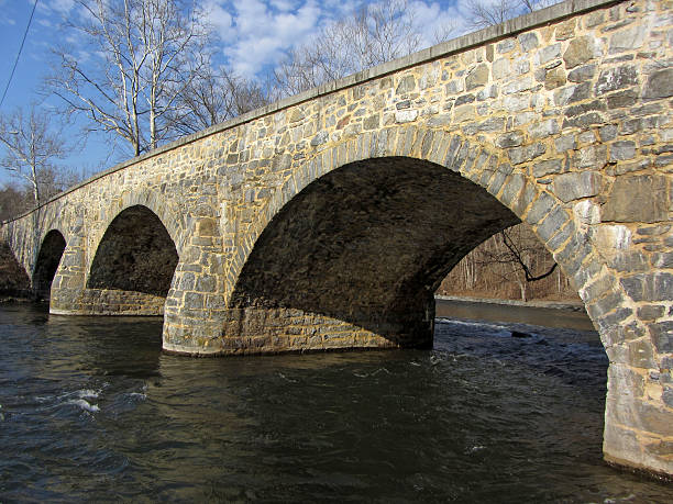istock Stone Arch Bridge in Maryland 482728835