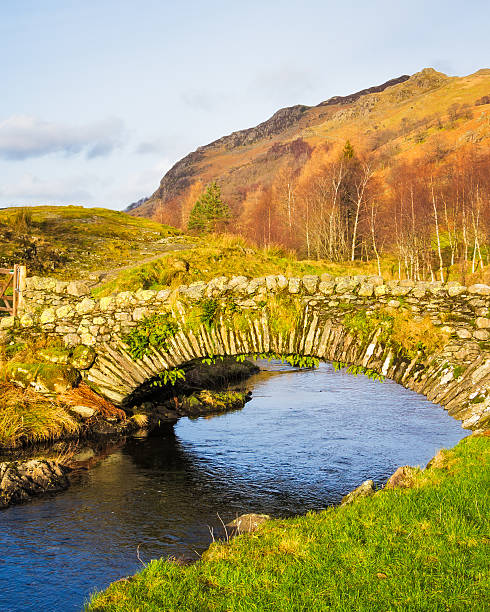 watendlath lake district - watendlath foto e immagini stock