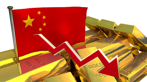 istock currency collapse - Chinese yuan 482730260