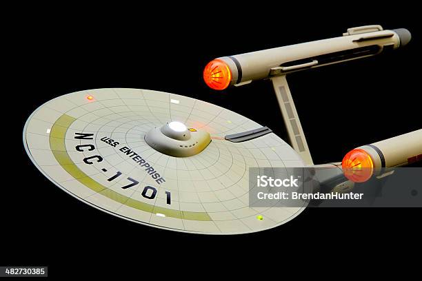 Enterprise Aumento De Foto de stock y más banco de imágenes de Star Trek - Obra reconocida - Star Trek - Obra reconocida, USS Enterprise - Portaaviones, Blanco - Color