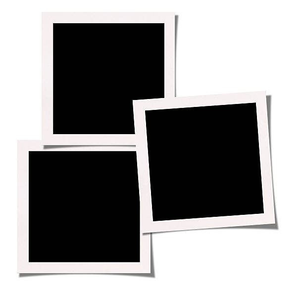 Blank photo Blank photo. instant camera photos stock pictures, royalty-free photos & images