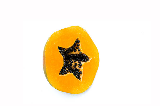 istock papaya fruits on white background 482730723