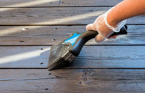 istock New Paint on an Old Patio 482742861