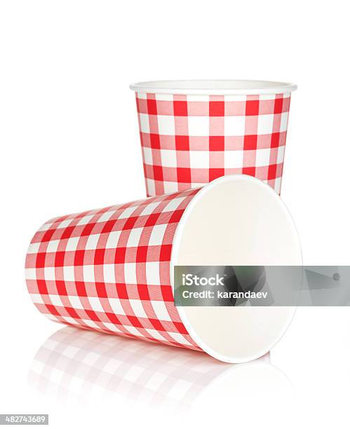 Disposable Paper Cups Stock Photo - Download Image Now - Coffee Cup, Disposable, Lying Down